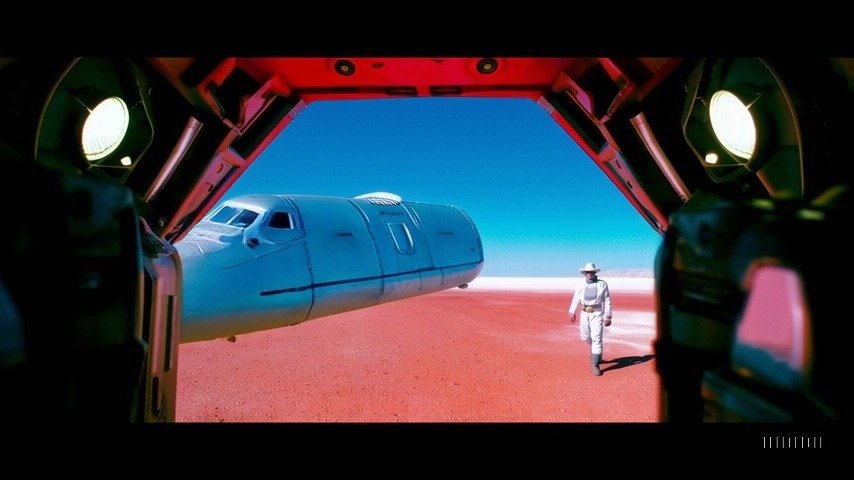 본문 이미지 - 오픈AI 소라로 생성한 우주선 영상 (소라 홈페이지 갈무리) 2024.12.10 /뉴스1