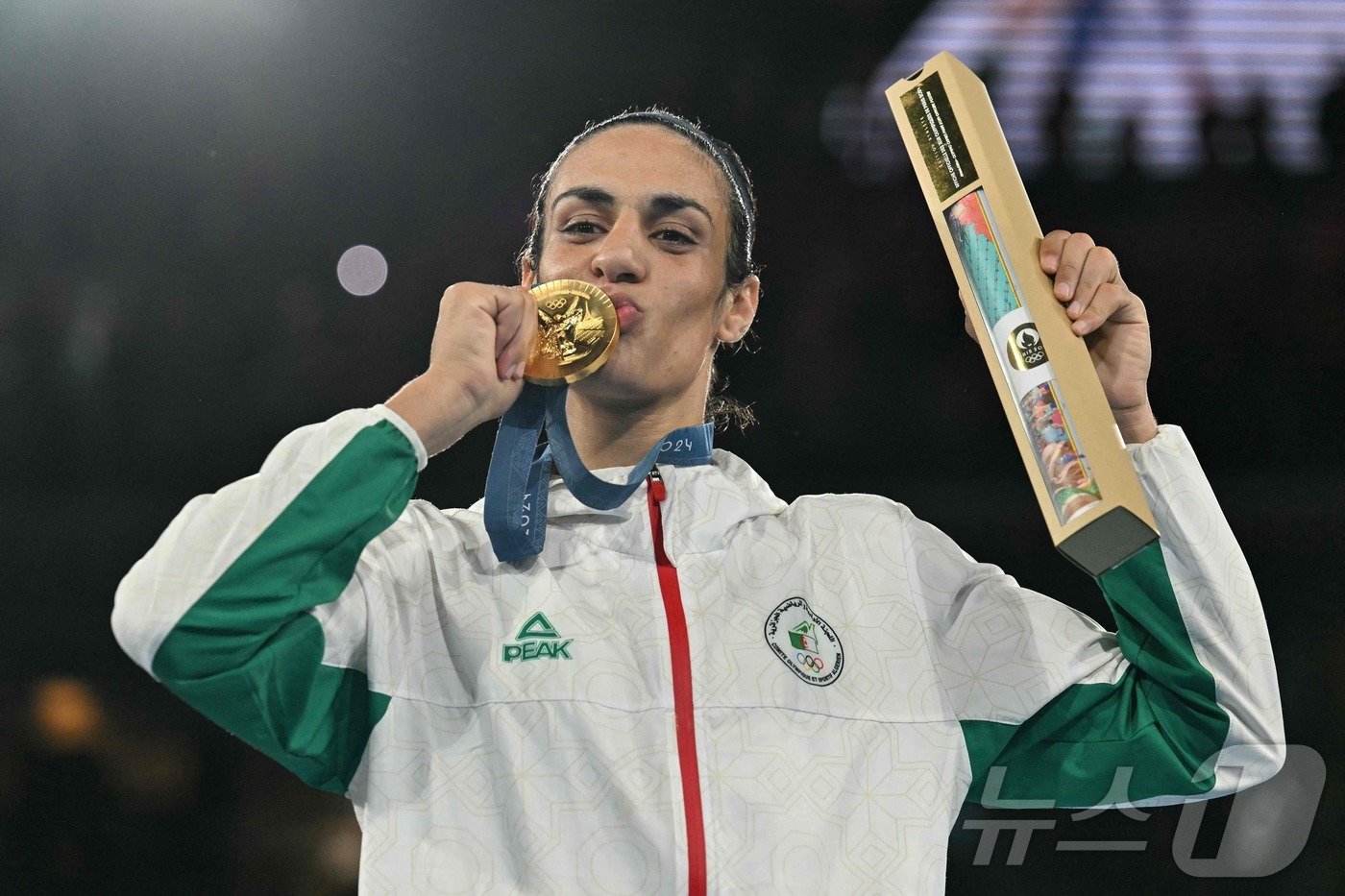 본문 이미지 - 성별 논란에 휩싸였던 이마네 칼리프. ⓒ AFP=뉴스1