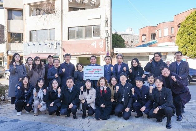 신경호 강원교육감, 골목상권 살리기 릴레이 챌린지 동참