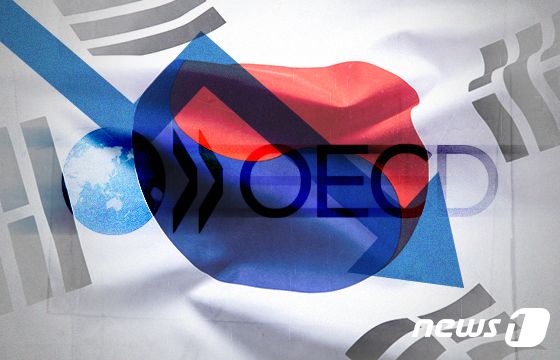 OECD, 韓 경제성장률 '올해 2.5→2.3%·내년 2.2→2.1%' 하향