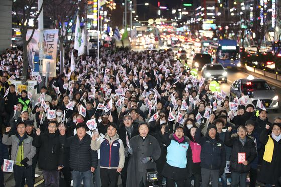 대전·충남서도 "반헌법적 계엄…윤 대통령 퇴진하라"(종합)