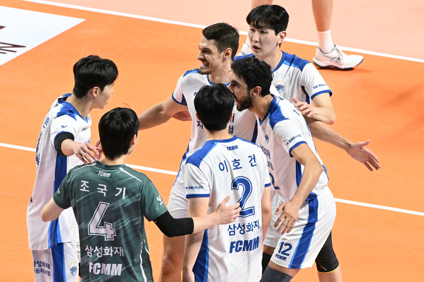 본문 이미지 - 남자 프로배구 삼성화재. (한국배구연맹 제공) ⓒ News1 
