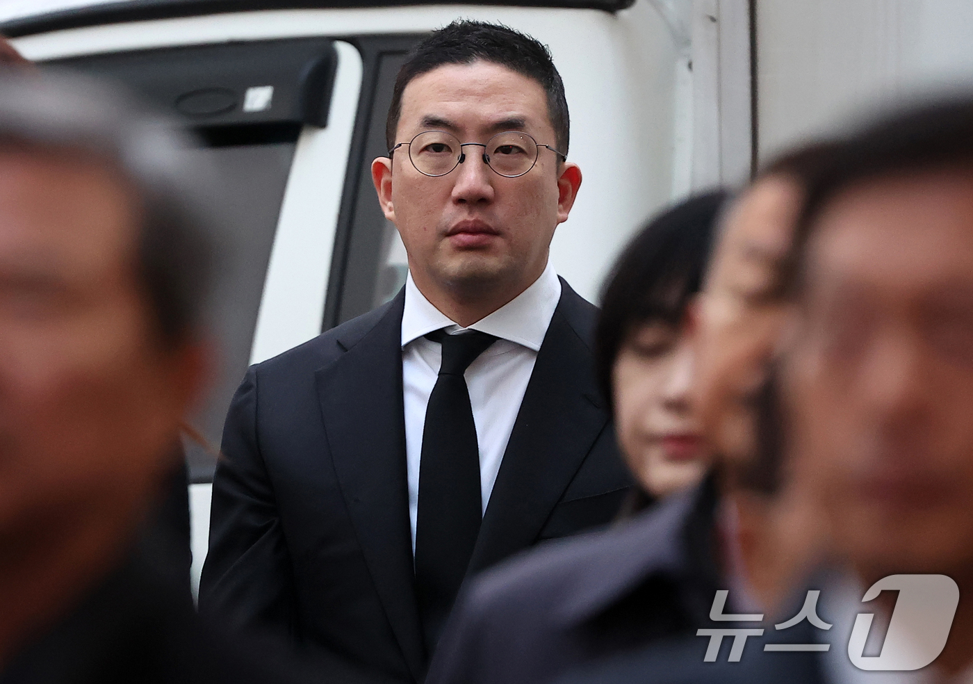 구광모 LG 회장, 허창수 GS 명예회장 모친 발인 참석 - 뉴스1