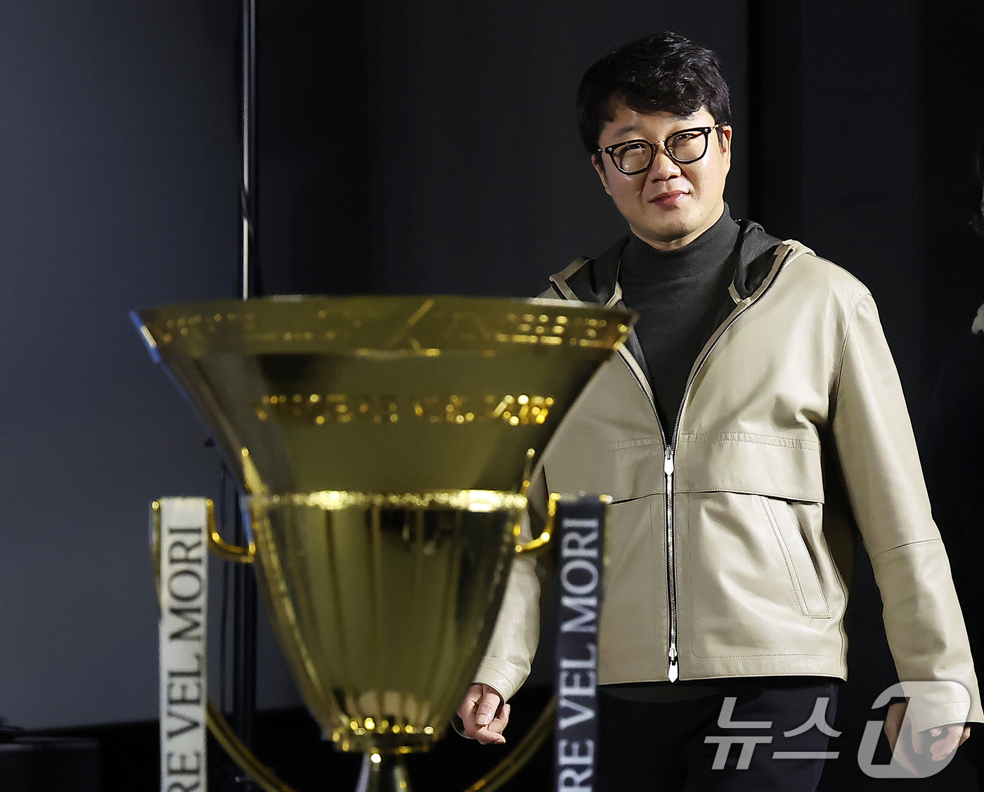(서울=뉴스1) 김진환 기자 = 장시원 PD가 5일 오전 서울 용산구 CGV용산아이파크몰에서 열린 넷플릭스(Netflix)의 새 예능 ‘최강럭비: 죽거나 승리하거나’ 제작발표회에 …