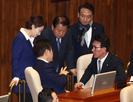 민주, '김건희 특검법 재표결도 7일' 묘수 냈다…尹탄핵안 함께