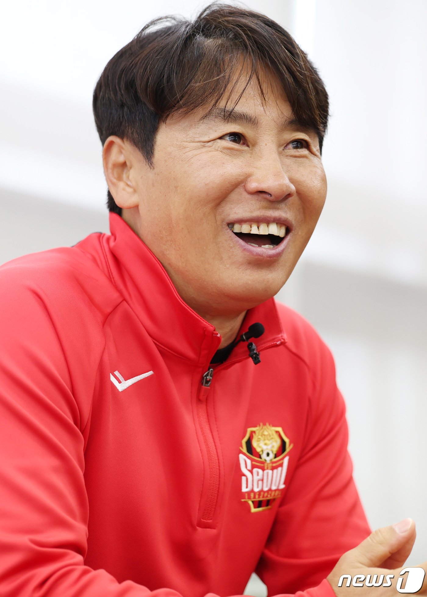 본문 이미지 - 김기동 FC서울 감독이 1일 경기도 구리시 GS 챔피언스파크에서 뉴스1과 인터뷰를 갖고 있다. 2024.2.1/뉴스1 ⓒ News1 박지혜 기자