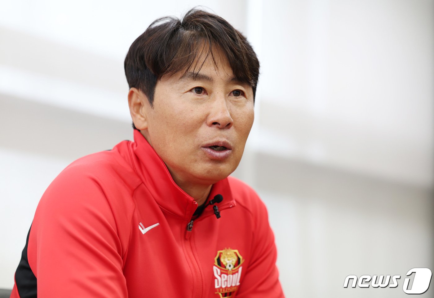 본문 이미지 - 김기동 FC서울 감독이 1일 경기도 구리시 GS 챔피언스파크에서 뉴스1과 인터뷰를 갖고 있다. 2024.2.1/뉴스1 ⓒ News1 박지혜 기자