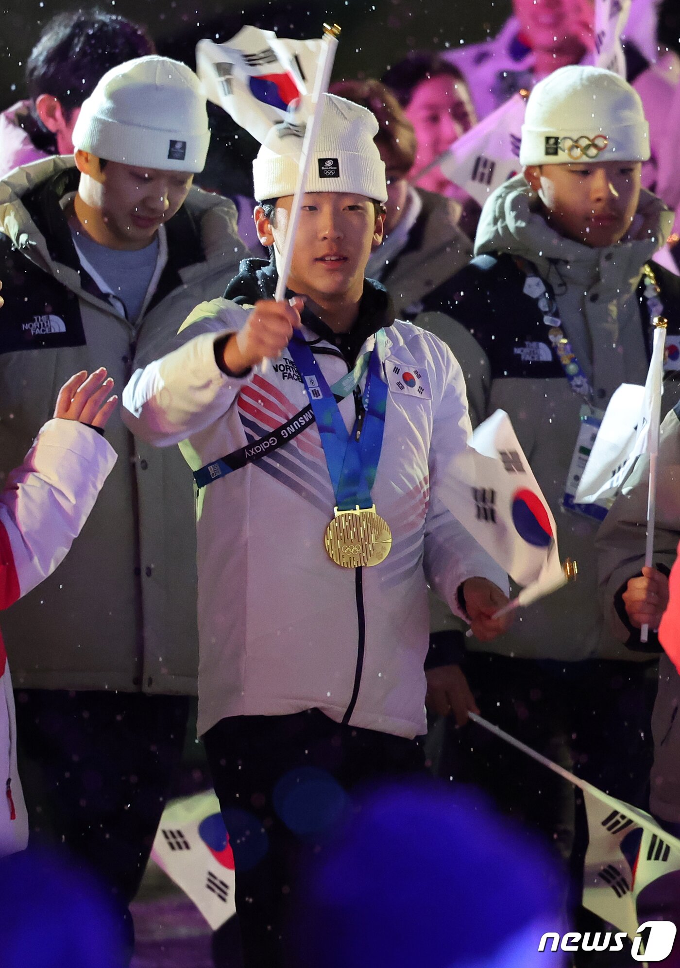 본문 이미지 - 남자 스노보드 하프파이프에 출전하는 이채운. ⓒ 뉴스1 김진환 기자