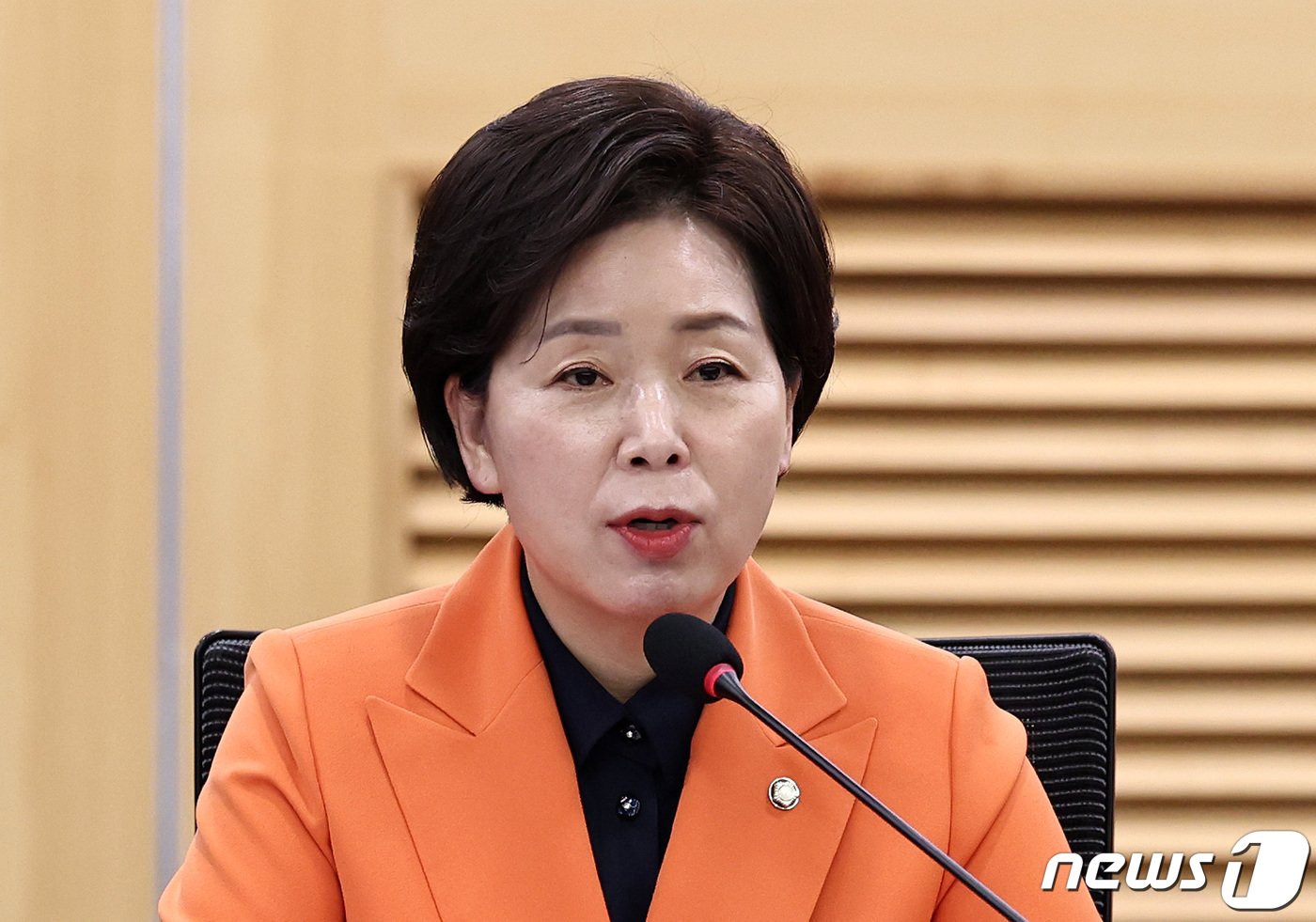 본문 이미지 - 양향자 개혁신당 원내대표가 14일 오전 서울 여의도 국회의원회관에서 열린 최고위원회의에서 모두발언을 하고 있다. 2024.2.14/뉴스1 ⓒ News1 구윤성 기자