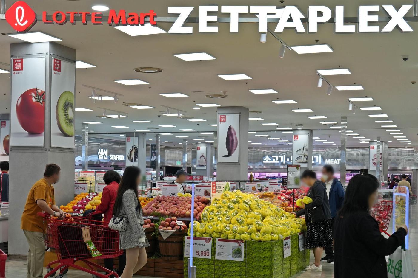 본문 이미지 - 롯데마트 제타플렉스 서울역점(롯데쇼핑 제공)