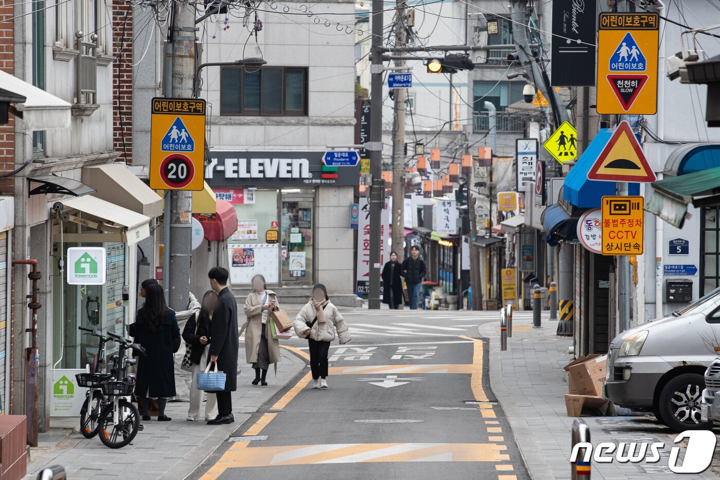본문 이미지 - 서울 시내 도로 모습.  ⓒ News1 유승관 기자