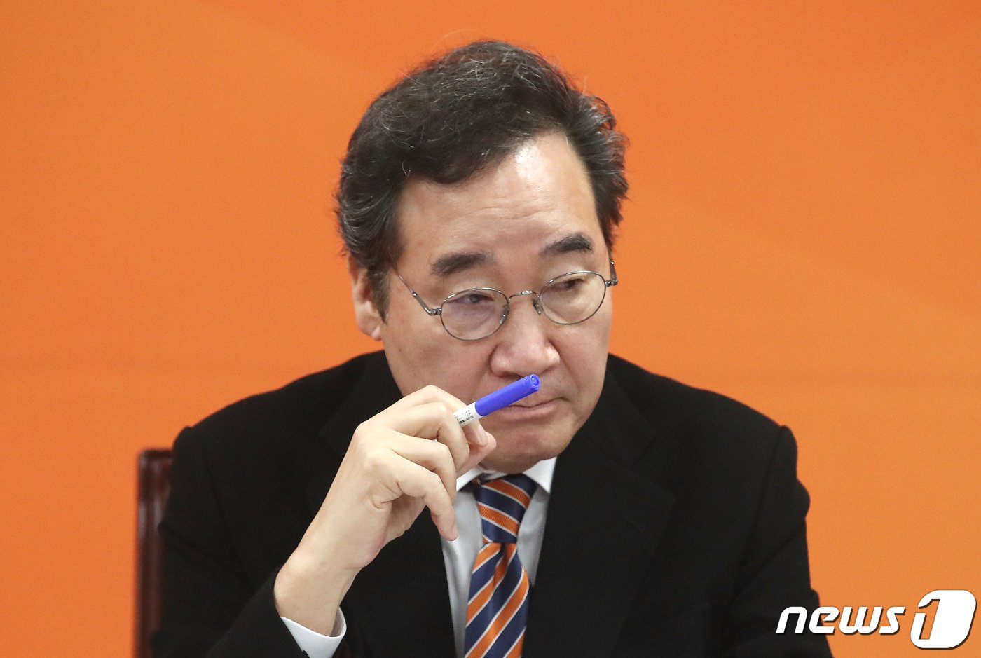 본문 이미지 - 이낙연 개혁신당 공동대표가 19일 오전 서울 여의도 국회에서 열린 개혁신당 최고위원회의에서 생각에 잠겨 있다. 2024.2.19/뉴스1 ⓒ News1 임세영 기자
