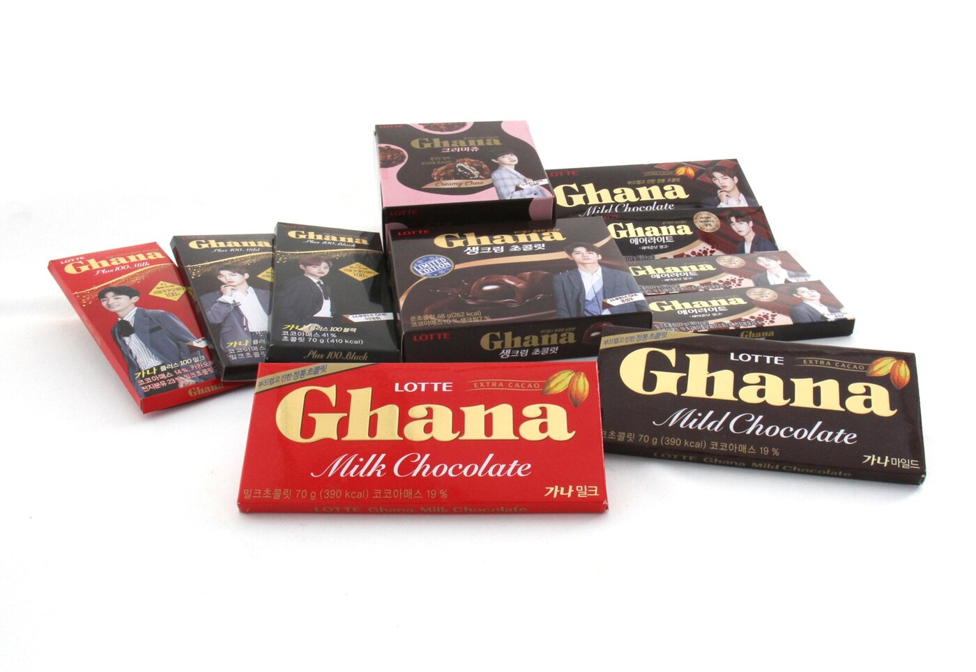 본문 이미지 - 가나 초콜릿(롯데웰푸드 제공)