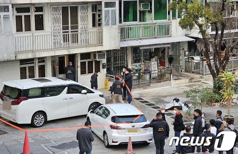 본문 이미지 -  홍콩 유명 모델 애비 초이의 토막 시신이 발견된 임대 아파트. &#40;SNS 갈무리&#41; ⓒ 뉴스1