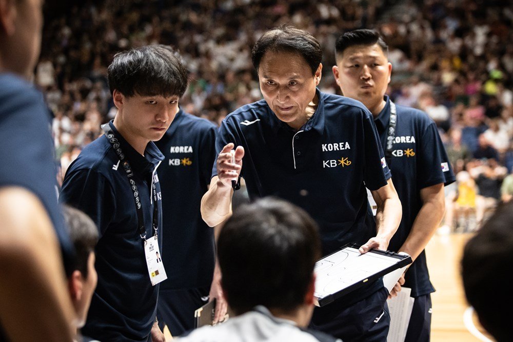 안준호 남자농구 대표팀 감독. &#40;FIBA 제공&#41;