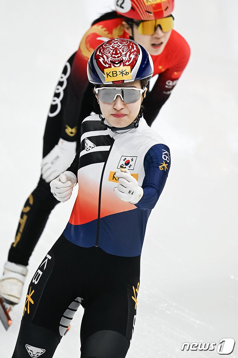 본문 이미지 - 쇼트트랙 대표팀 김길리(20·성남시청). (프리즘 제공)