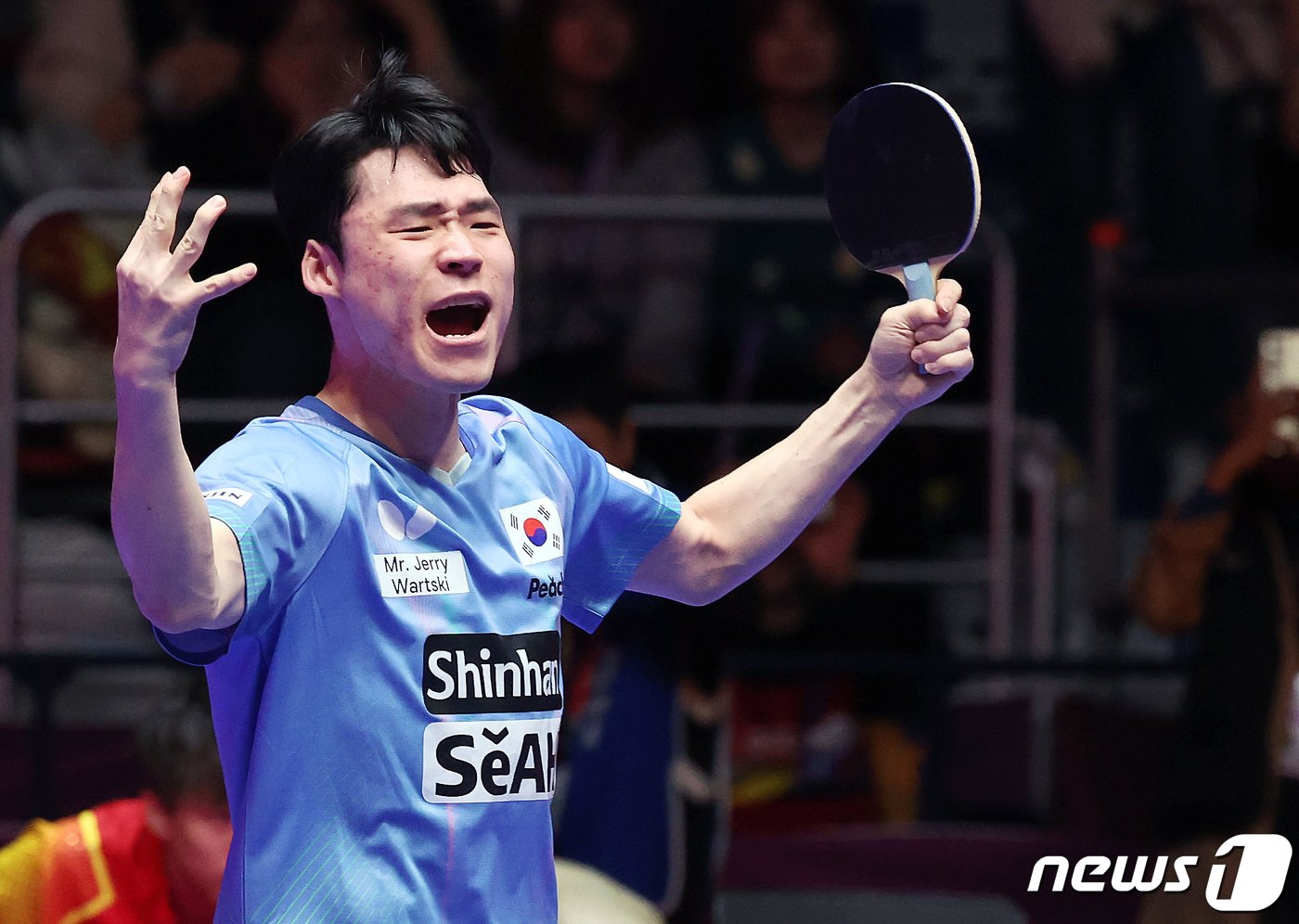 본문 이미지 - 탁구 남자 단식에 나서는 장우진. /뉴스1 DB ⓒ News1 이동해 기자