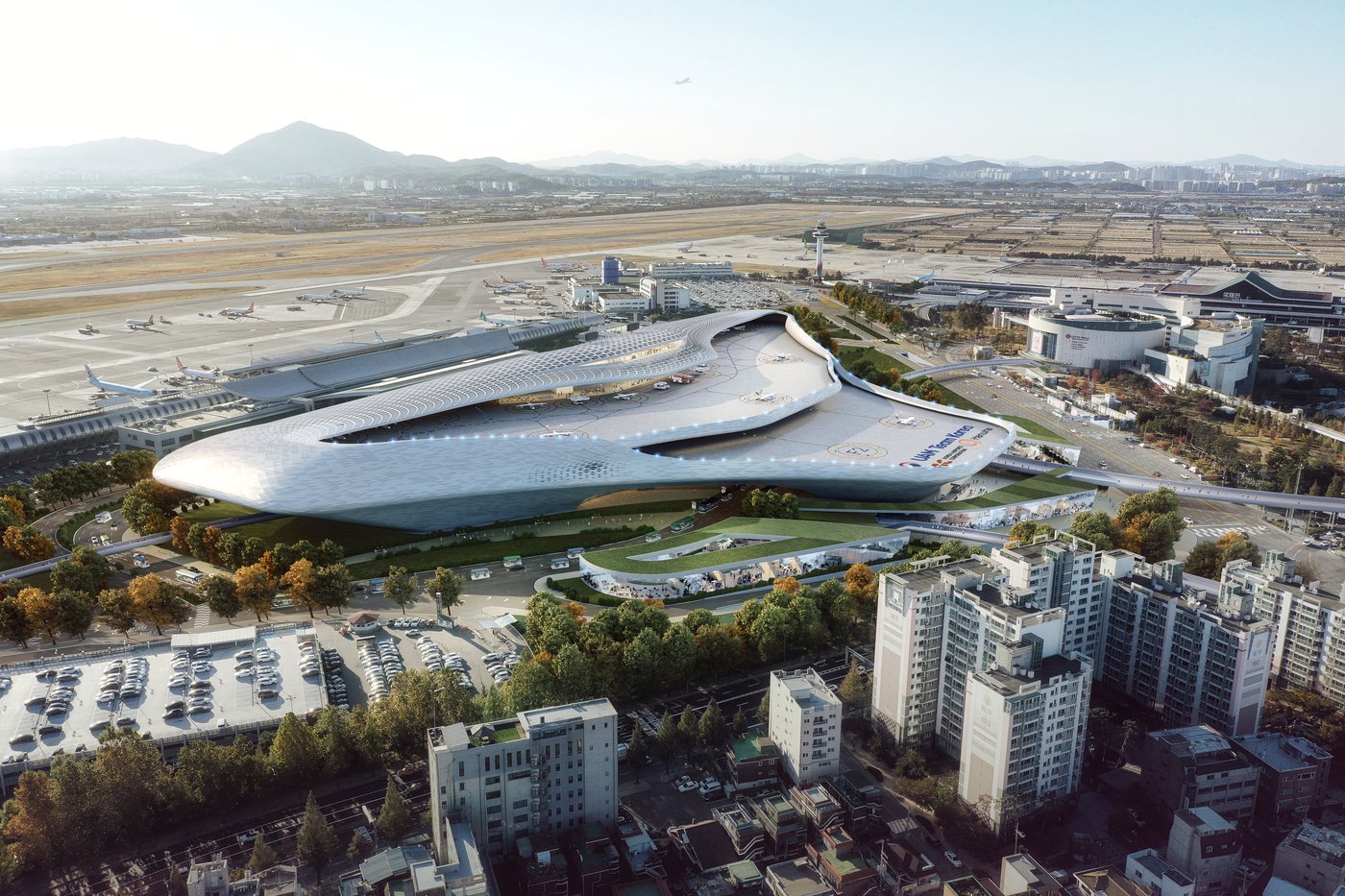 김포공항 혁신지구 조감도&#40;서울시 제공&#41;.