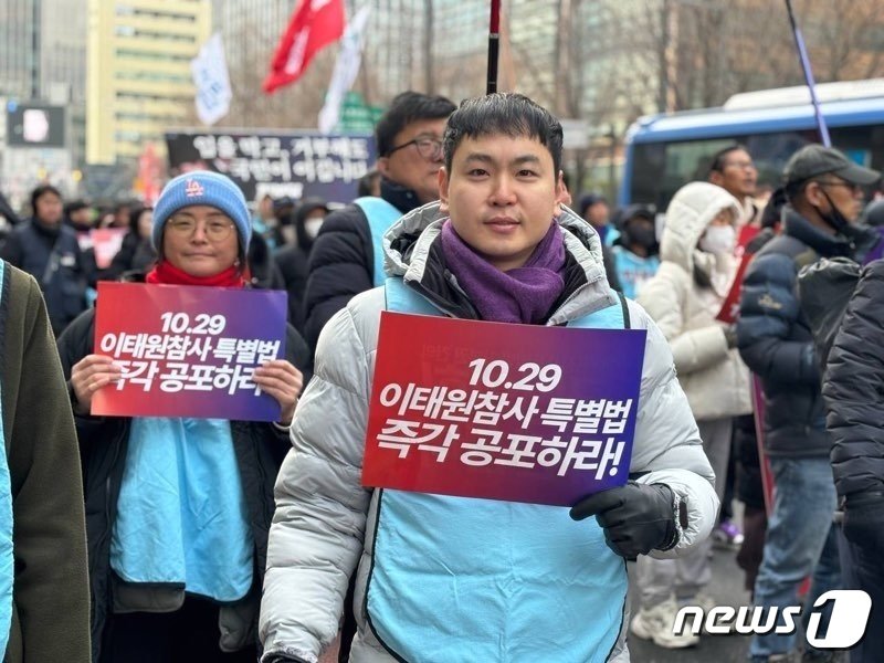 여찬 진보당 전남 여수시을 국회의원 예비후보.&#40;여찬 예비후보 제공&#41;2024.2.29/뉴스1