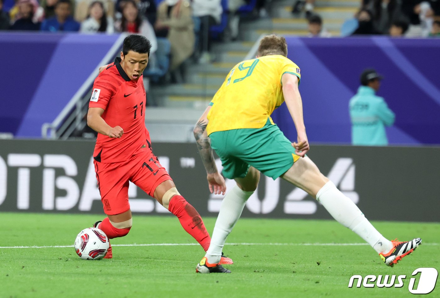 본문 이미지 - 대한민국 황희찬/뉴스1 ⓒ News1 김성진 기자