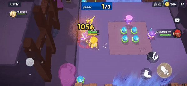 본문 이미지 - '쿠키런: 모험의 탑' 초반을 플레아하는 모습 (게임 갈무리)