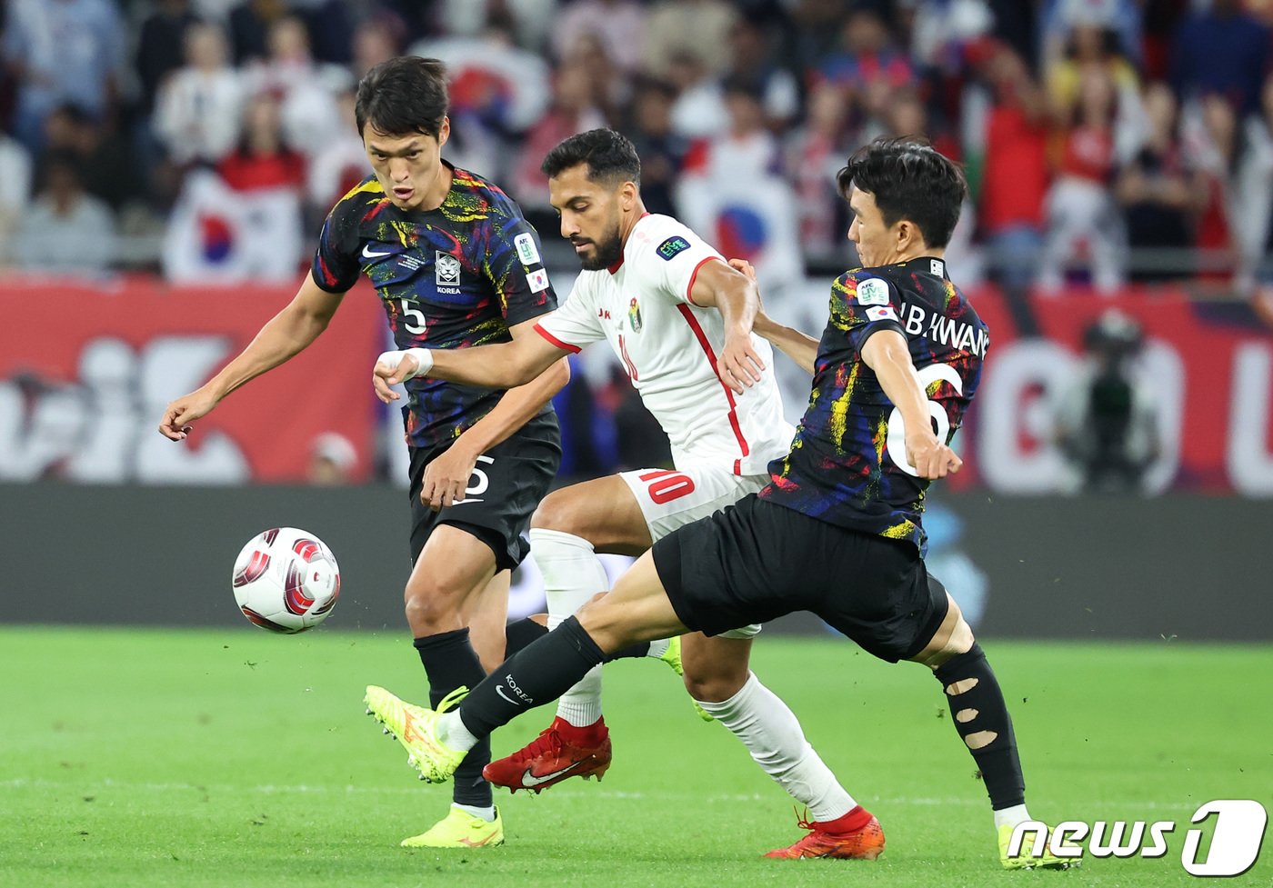 본문 이미지 - 요르단 공격수 무사 알타마리. /뉴스1 ⓒ News1 김성진 기자