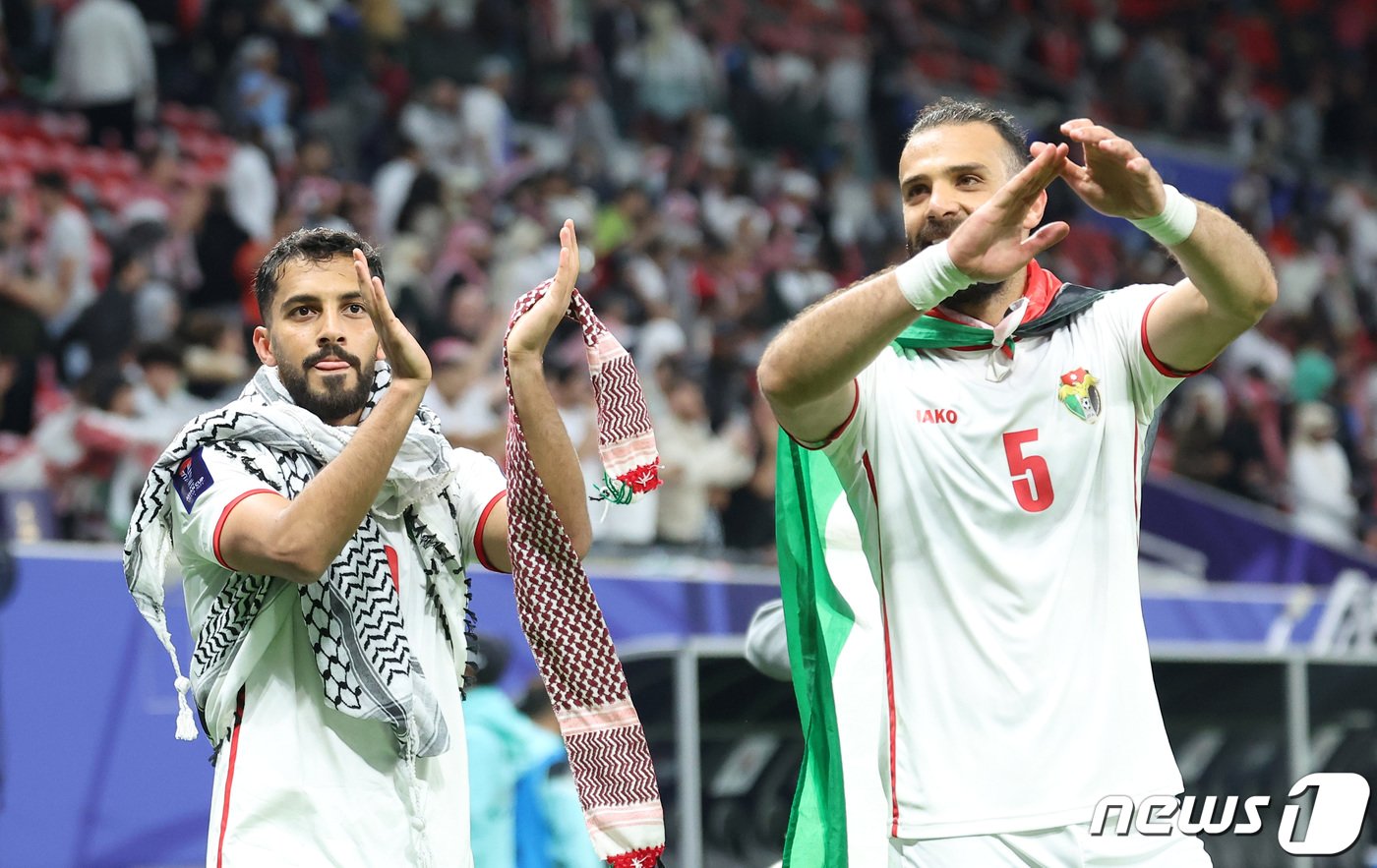 본문 이미지 - 요르단 알 타마리와 야잔. /뉴스1 ⓒ News1 김성진 기자