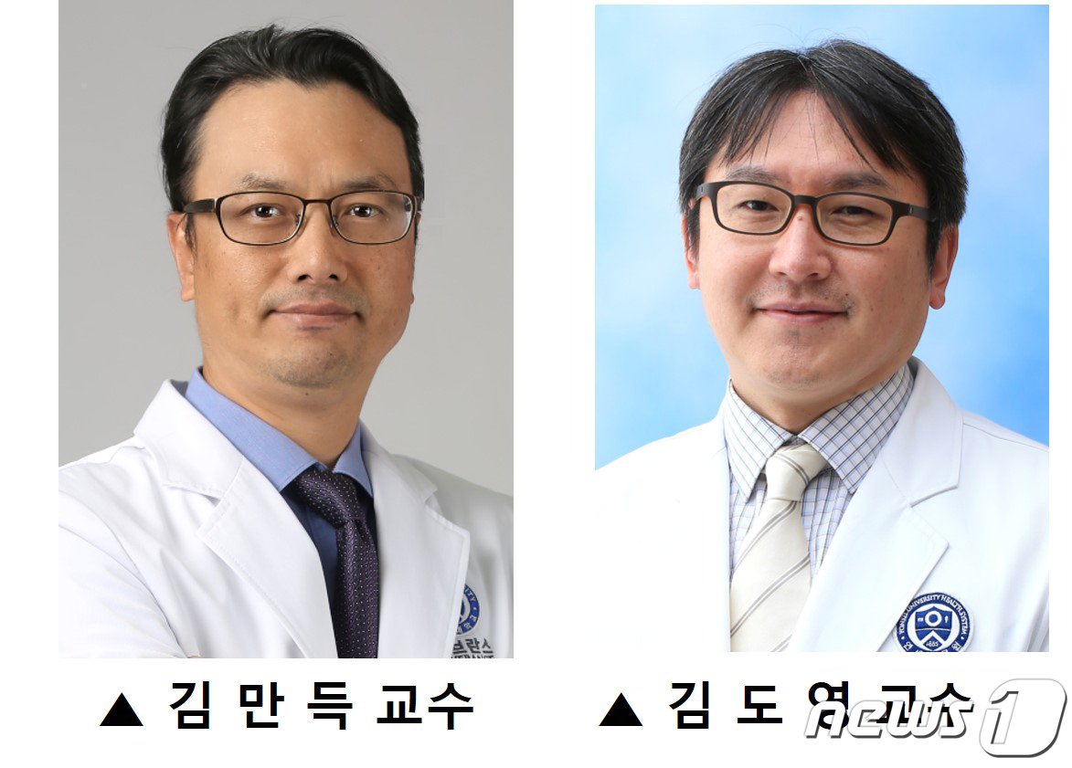 세브란스병원 김만득·김도영 교수.&#40;세브란스병원 제공&#41;