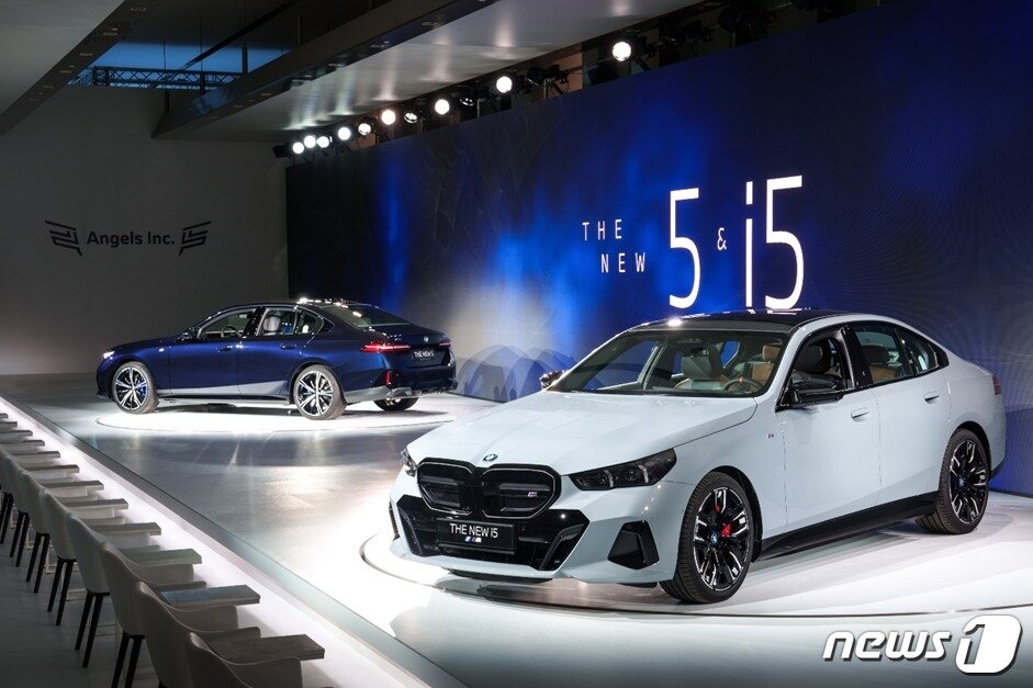 본문 이미지 -  BMW의 신형 5시리즈.(BMW 제공)