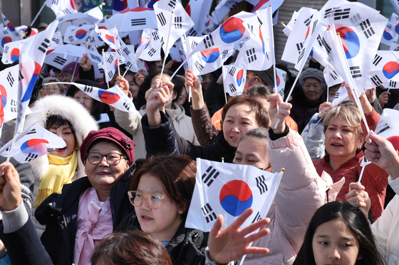 광주 고려인마을서 107주년 삼일절 만세삼창…'그날의 함성' 재현