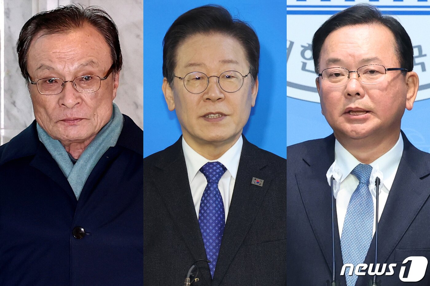 본문 이미지 - 11일 더불어민주당은 4·10 총선 상임공동선거대책위원장에 이해찬 전 대표와 이재명 당대표, 김부겸 전 국무총리를 선임했다. 2024.3.11/뉴스1 DB ⓒ News1 송원영 기자
