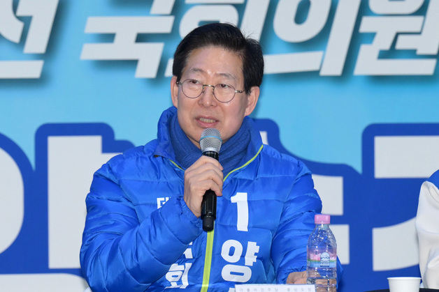 '충남지사 결선' 양승조 "신발끈 조여 매고 최종 승리 향해 나아갈 것"