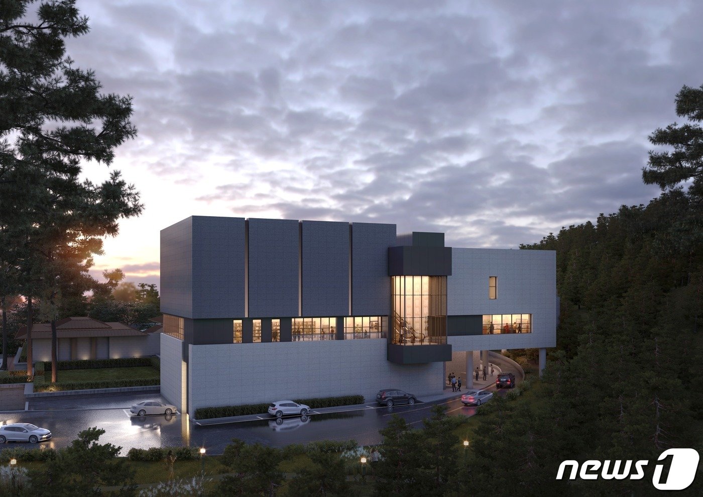 본문 이미지 - 백제 국보관 예상도.