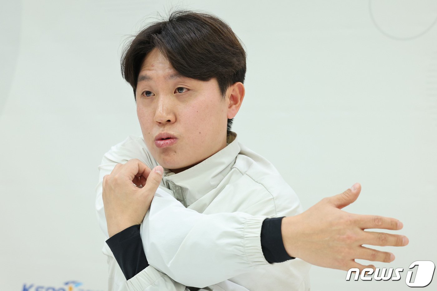 본문 이미지 - 최영우 국민체육진흥공단 운동처방사가 12일 서울 송파구 국민체육진흥공단 송파체력인증센터에서 뉴스1과 인터뷰를 하고 있다. 2024.3.12/뉴스1 ⓒ News1 신웅수 기자