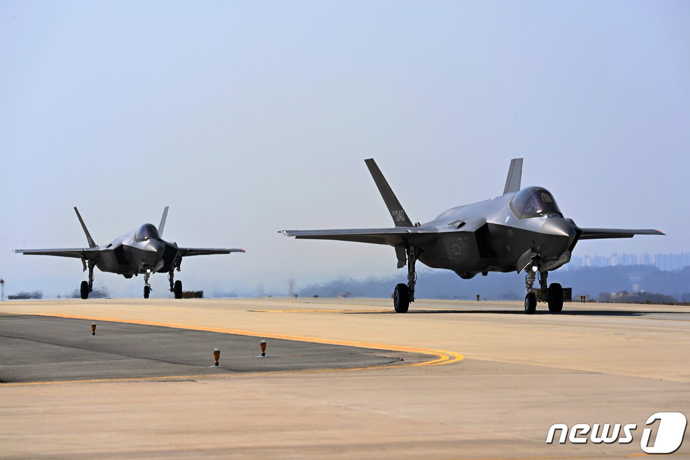 본문 이미지 - 우리 공군의 F-35A 스텔스 전투기. &#40;공군 제공&#41; 2024.3.13/뉴스1