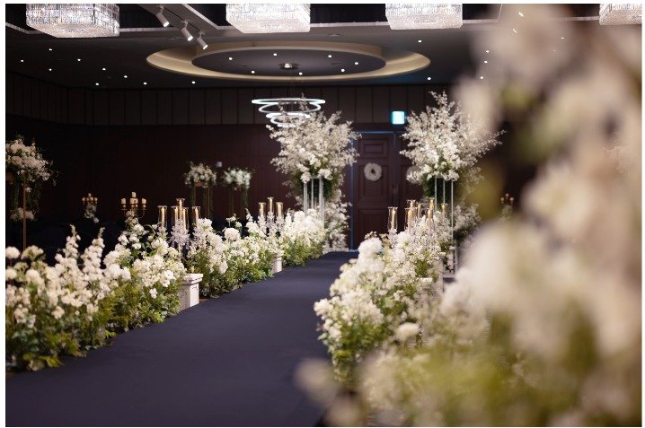 본문 이미지 - 캠퍼트리 호텔앤리조트 탐라홀 웨딩홀.(캠퍼트리 호텔앤리조트 제공)