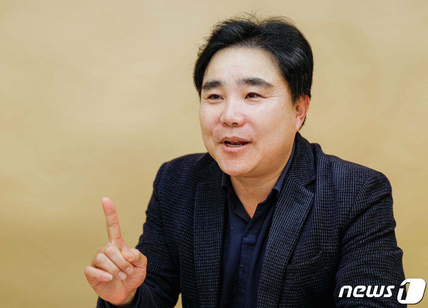 본문 이미지 - 노준기 세양 대표이사가 14일 서울 종로구 뉴스1 사옥에서 인터뷰를 하고 있다. 2024.3.14/뉴스1 ⓒ News1 안은나 기자