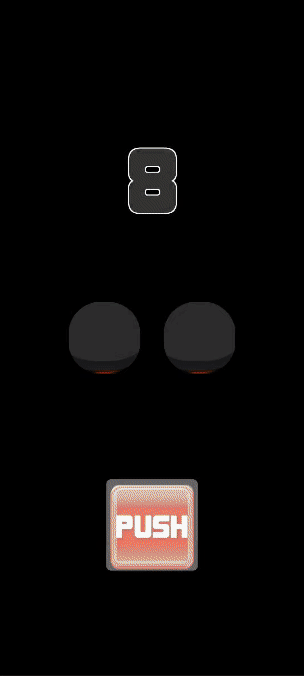 본문 이미지 - 가상자산(코인) 모의 투자 게임 '코린이' 플레이 화면. 매수 직후 시세가 폭락했다.