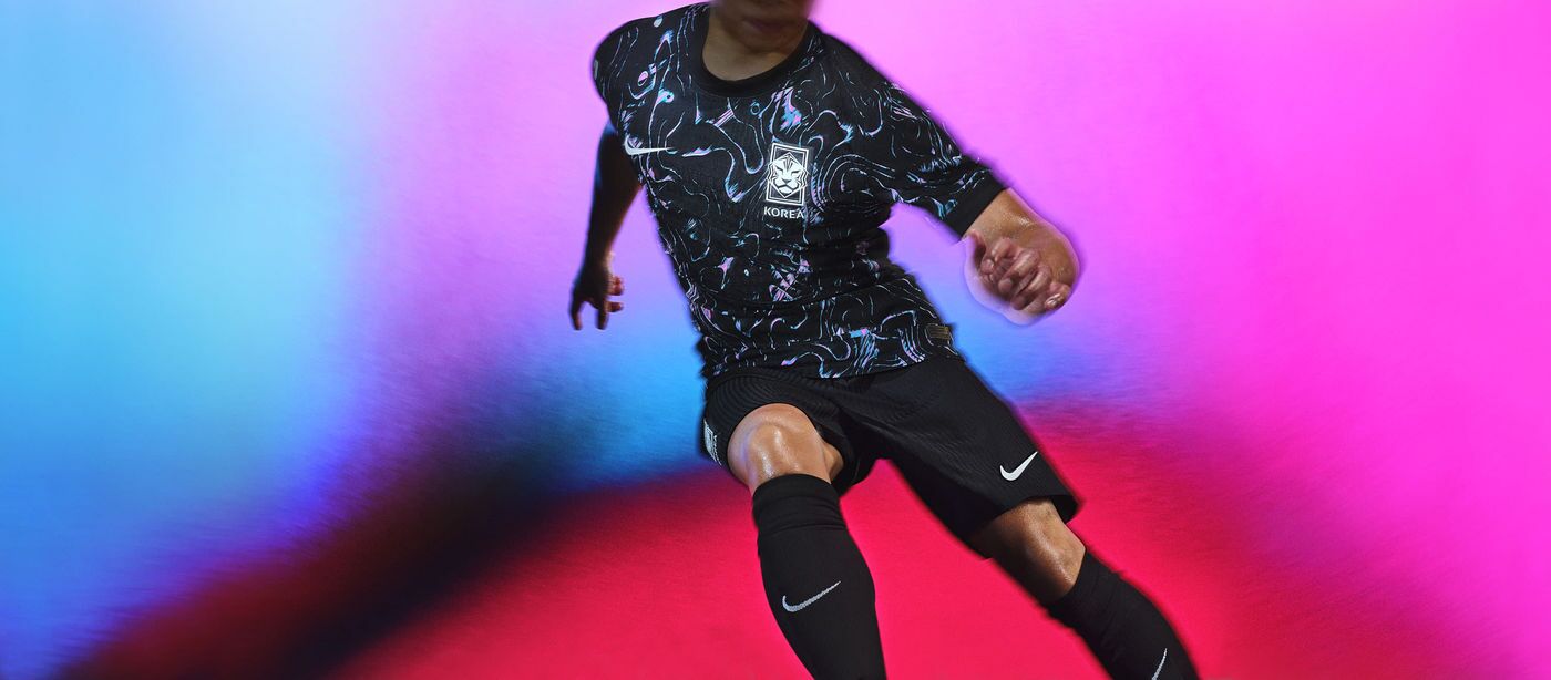 본문 이미지 - 한국 축구대표팀 원정 유니폼.(나이키 제공)