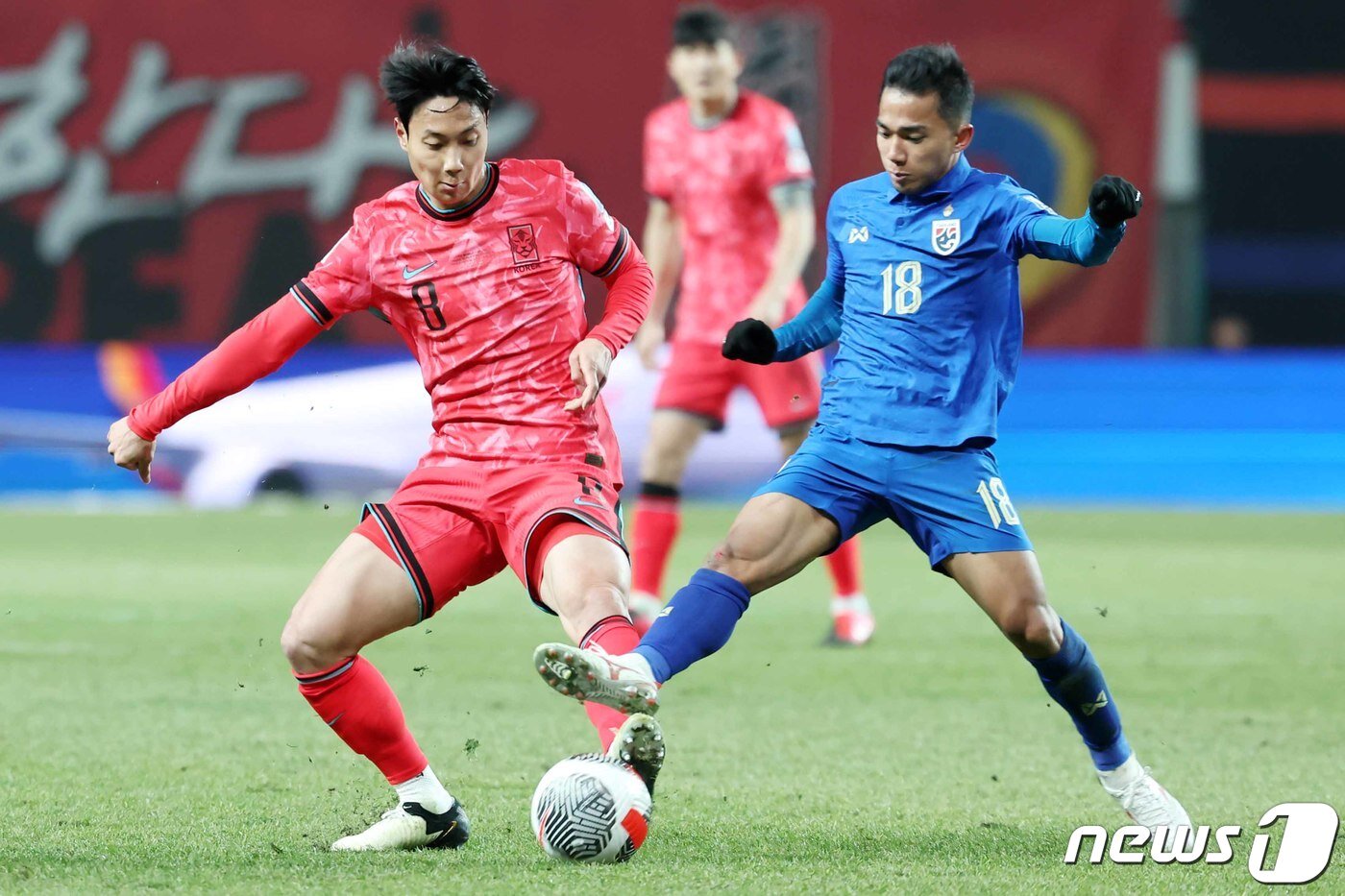 본문 이미지 - 축구대표팀의 백승호. /뉴스1 ⓒ News1 민경석 기자