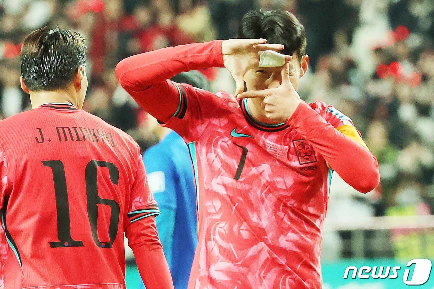 본문 이미지 - 국가대표팀 경기에서 골을 넣은 손흥민2024.3.21/뉴스1 ⓒ News1 민경석 기자