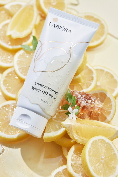 본문 이미지 - 레몬 허니 워시오프 팩 150g 대용량. 사진=㈜비온코스 제공