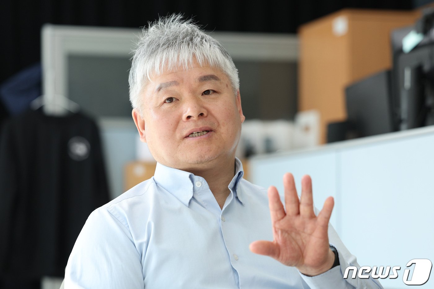 본문 이미지 - 김경태 광진경찰서 형사2과장이 22일 서울 광진경찰서에서 뉴스1과 인터뷰를 하고 있다. 2024.3.22/뉴스1 ⓒ News1 신웅수 기자