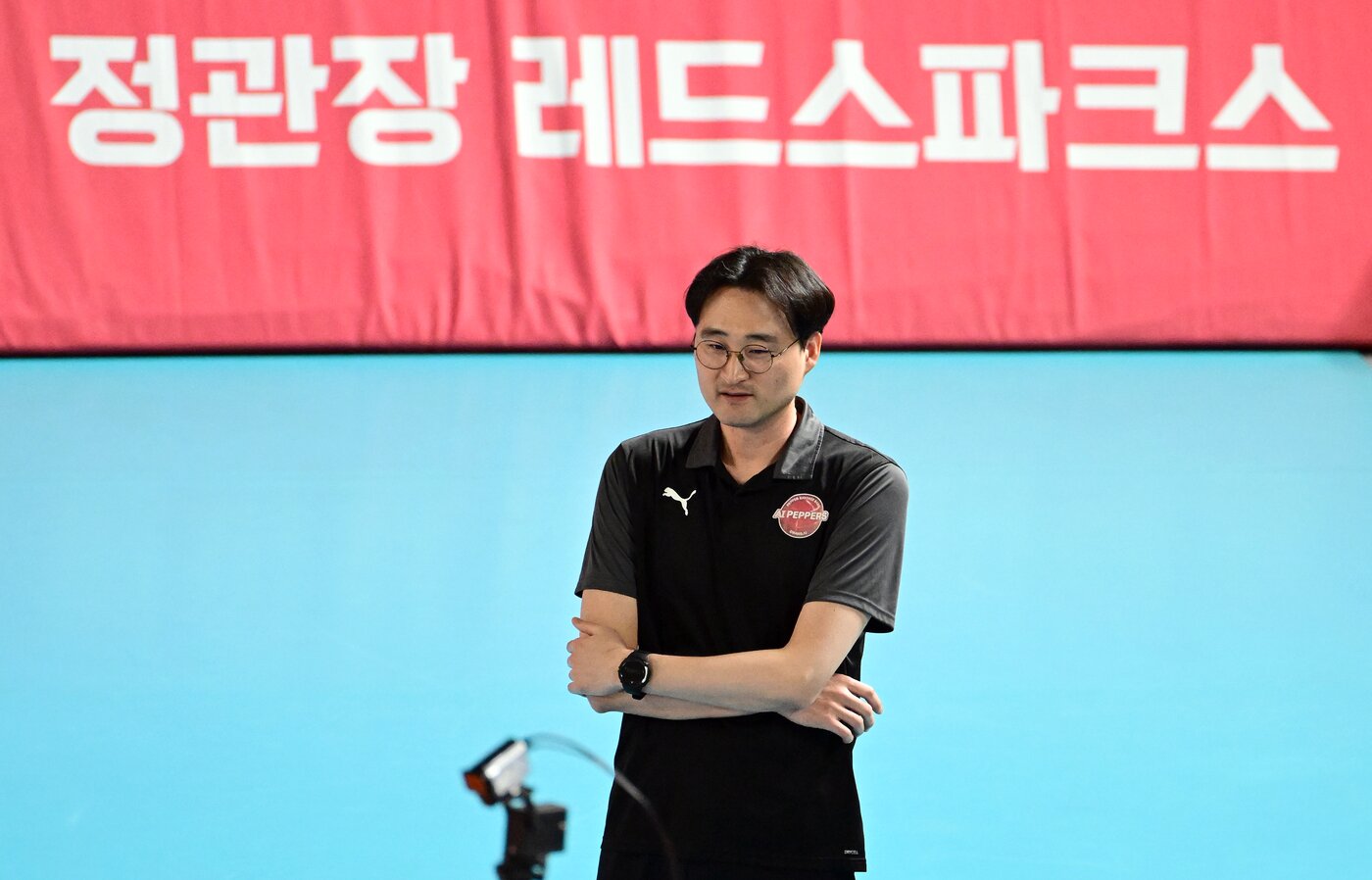 본문 이미지 - 구단의 신임 사무국장이 된 이경수 페퍼 코치 (한국배구연맹 제공)