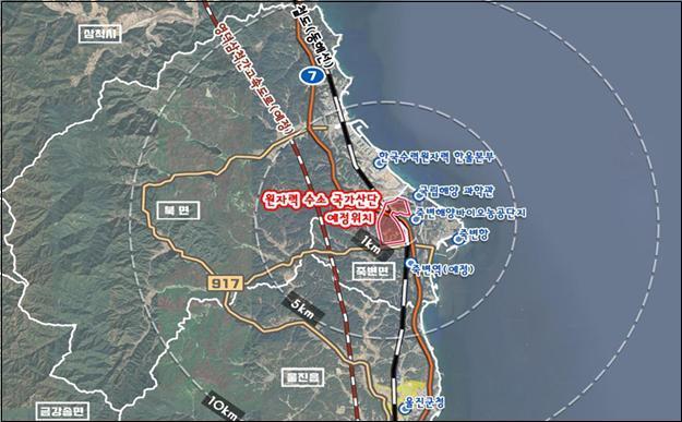 사진은 울진 신규 국가산업단지 위치도. &#40;국토교통부 제공&#41;