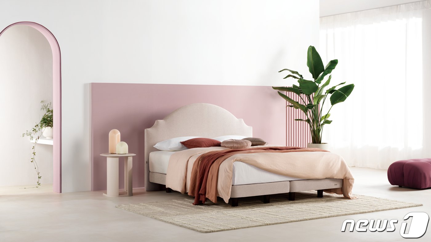 본문 이미지 - 에이스침대 아망드 AMANDE_Powder Pink (에이스침대 제공) 2024.3.27/뉴스1 