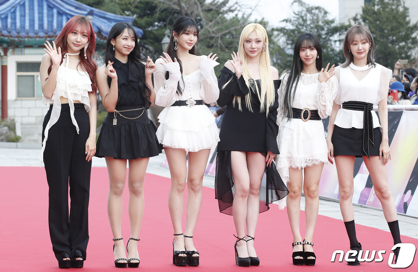 (서울=뉴스1) 권현진 기자 = 시크릿넘버가 27일 서울 동대문구 경희대학교 평화의 전당에서 열린 '2024 유니버설 슈퍼스타 어워즈(Universal Superstar Award …