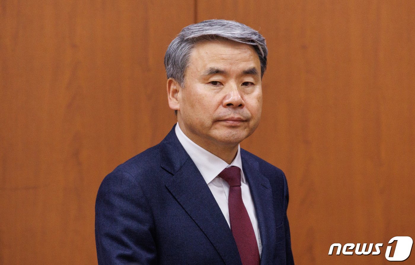 본문 이미지 - 이종섭 전 국방부 장관.(공동취재) 2024.3.28/뉴스1 ⓒ News1 허경 기자