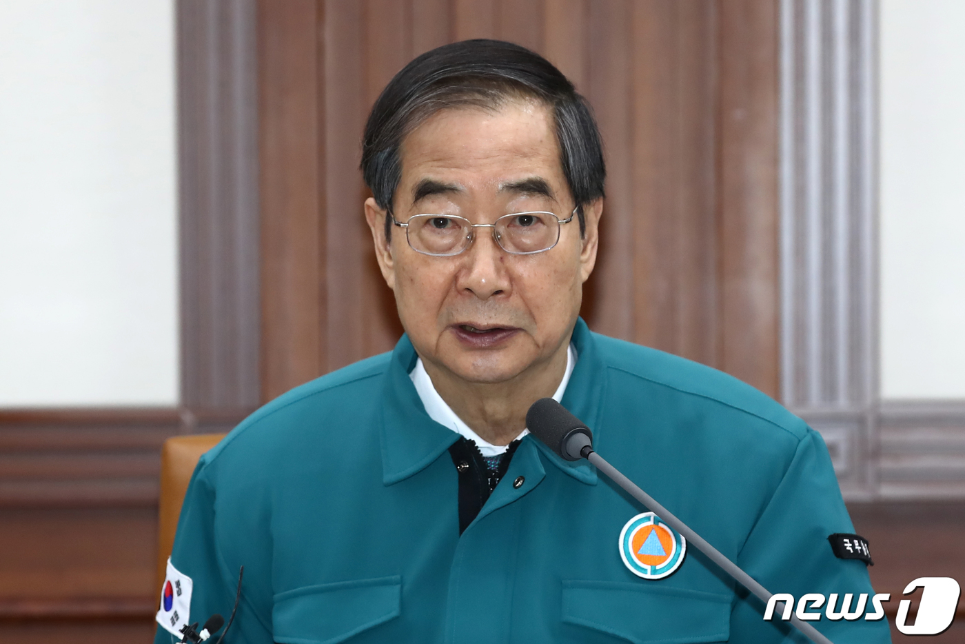 (서울=뉴스1) 이광호 기자 = 한덕수 국무총리가 3일 오후 서울 종로구 정부서울청사에서 열린 의사 집단행동 대응 중앙재난안전대책본부 회의를 주재하고 있다. 2024.3.3/뉴스1 …