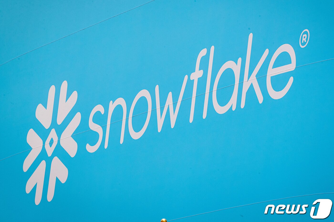 본문 이미지 - 미국의 AI 업체 스노플레이크 로고. ⓒ 로이터=뉴스1 ⓒ News1 박형기 기자